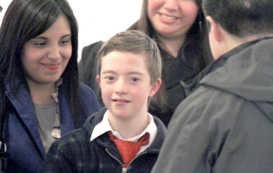 Pablo, a sus 12 años, ya ha mostrado una gran vocación artística. 